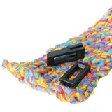 addi Stopper Strickmühle - 2 Stück, Schwarz