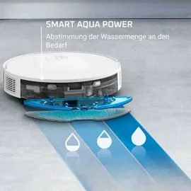 Rowenta RR8497WH Staubsauger Roboter, Weiss