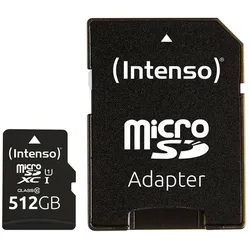 Intenso microSD Karte UHS-I PERFORMANCE 512 GB Speicherkarte