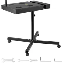Vevor Blitztrockner, 470 x 635 mm Blitztrockner für Siebdruck, Hochleistungs-Siebdrucktrockner mit höhenverstellbarem Ständer, 360°-Drehung, X-förmiger Basis, T-Shirt-Härtungsmaschine aus Stahl