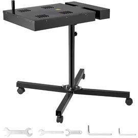 Vevor Blitztrockner, 470 x 635 mm Blitztrockner für Siebdruck, Hochleistungs-Siebdrucktrockner mit höhenverstellbarem Ständer, 360°-Drehung, X-förmiger Basis, T-Shirt-Härtungsmaschine aus Stahl