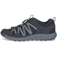 Merrell Herren Wildwood AEROSPORT Walking Shoe, Black, 46 EU