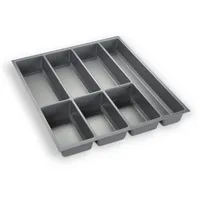 SOTech ORGA-BOX III Besteckeinsatz 500 mm Höhe 55 mm grau