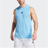 adidas Herren Shirt Designed for Training Workout, SEBLBU, M