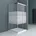 Doporro Eckeinstieg Duschkabine 90 100 transparent 6mm Glas