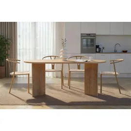 HANAH Home Sablin 180 x 90 x 75 cm Saphir-Eiche