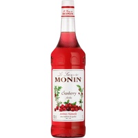 Monin Cranberry Sirup 1l