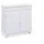 Interlink Sideboard 88 x 87 x 43 cm Weiß