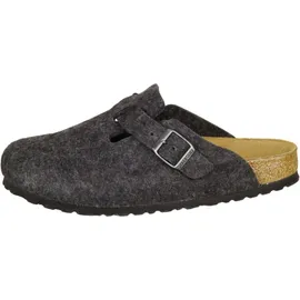 Birkenstock Boston Wool Narrow Hausschuhe (Größe 36, grau)