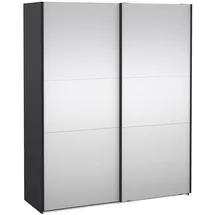 Tvilum Schiebetürenschrank Como 180 x 220 x 0 cm Grau