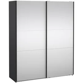 Tvilum Schiebetürenschrank Como 180 x 220 x 0 cm Grau