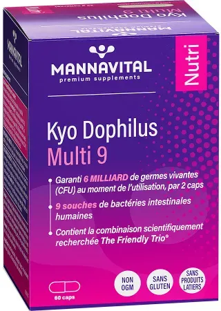 Mannavital Kyodophilus Multi 9 60 Kapseln