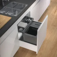 Naber Abfallsammler X-LINE 600/M7 mit Premium Schublade, anthrazit für