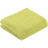 VOSSEN Badetuch »Calypso Feeling«, (2 St.), mit schmaler Bordüre, aus 100% hochwerter Baumwolle, Vegan, einfarbig, grün
