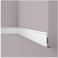 NOEL & MARQUET NMC WALLSTYL FL4 FL4 Flachprofil Fußbodenleiste 150x20 mm
