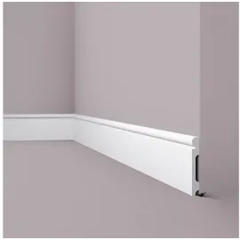 NOEL & MARQUET NMC WALLSTYL FL4 FL4 Flachprofil Fußbodenleiste 150x20 mm