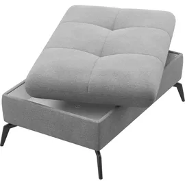 sit&more Polsterhocker Amica 102 x 47 x 69 cm grau