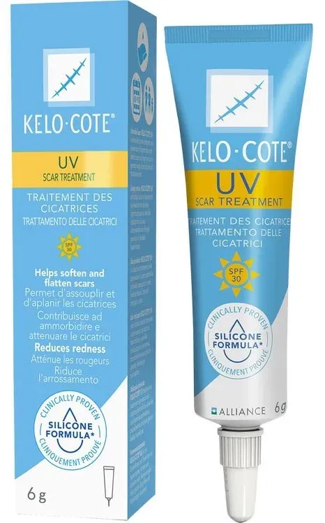 kelo-cote uv silikon narbengel lsf 30