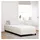 vidaXL Taschenfederkernmatratze Creme 100 x 200 cm mittelhart