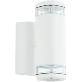 Brilliant Jandy Außenwandleuchte 2flg Up/Down weiß