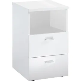 FMD Nachtschrank Suva 35 x 40 x 60 cm Weiß