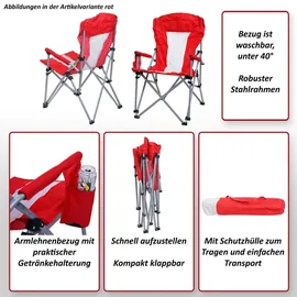 MCW Campingstuhl Klappbar Türkis