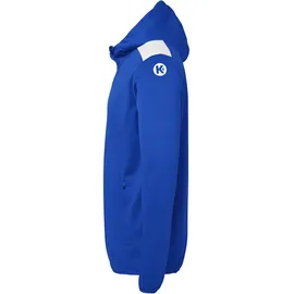 Kempa Emotion 27 Trainingsjacke mit Kapuze Kinder royal/weiß 152