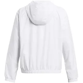 Under Armour Damen Kapuzensweat UA Sport Windjacke - White / Black - 2XL