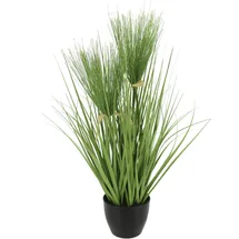I.GE.A. Kunstpflanze I.GE.A. "Zyperngras im Topf", grün, B:28cm H:53cm L:28cm, Kunststoff, Kunstpflanzen, Kunstpflanze