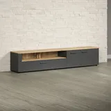 Home Affaire Estepona TV-Kommode 210 cm Grau Holz