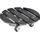 Wagner Multi Pflanzenroller WPC Anthrazit rund Ø 29 cm FSC®