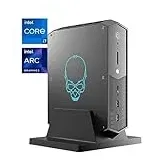 Intel NUC 12 Enthusiast Mini Gaming PC Serpent Canyon, 32GB RAM & 1TB SSD, Intel Core i7-12700H Prozessor (24M Cache, bis zu 4,70 GHz), Intel Arc A770M Grafik mit 16GB GDDR6 VRAM (NUC12SNKi72)