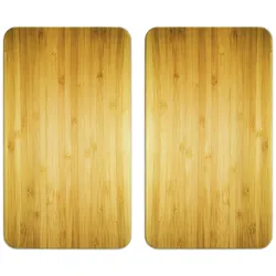 Maximex Abdeckplatten Universal Mod. Holz-Optik, 2er-Set