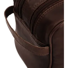 The Chesterfield Brand Stefan Kulturbeutel Leder 29 cm, Necessaire, Braun