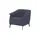 Max Schelling Sessel Lamia Mikrofaser 80 x 77 x 83 cm Blau