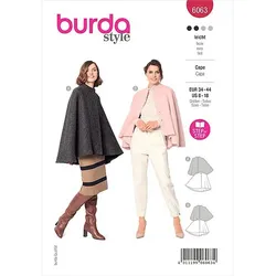 Cape | Burda 6063 | 34-44