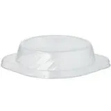 Deckel für Snackschalen & Suppenschalen Papstar Circulware by Havel, Mehrweg, mikrowellen- & spülmaschinengeeignet, recycelbar, Ø 162 x H 40 mm, PP, transparent, 12 Stück