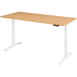 baselite Schreibtisch BaseLite Buche / Weiß