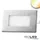 ISOLED Wandeinbauleuchte 2 eckig IP65 ColorSwitch 3000/4000/6000K