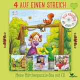 Magellan GmbH 4 auf einen Streich - Meine Märchenpuzzle-Box mit CD