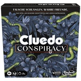 Cluedo Conspiracy Brettspiel für Erwachsene und Jugendliche, deutsche Version des Mystery Games, für 4-10 Spieler und ab 14 Jahren, originelles Weihnachtgeschenk für die Familie