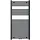 NOVASERVIS Handtuchheizkörper 1200 x 600 mm 644 W schwarz Mittelventil