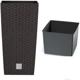 Prosperplast Rato Square 20 x 20 x 38 cm umbra