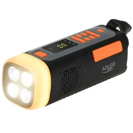Adler AD 1920 Notfallradio schwarz