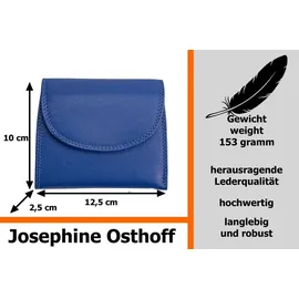 Josephine Osthoff Handtaschen-Manufaktur Josephine Osthoff Geldbörse unisex Portemonnaie blau