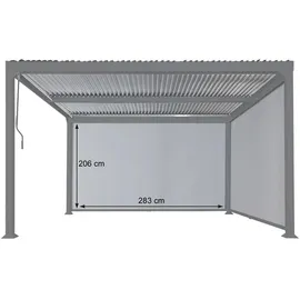 MCW Seitenwand für Pergola MCW-L41 2 Stück 3 x 3 m Anthrazit
