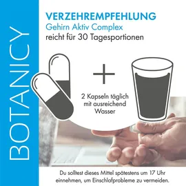 Botanicy Gehirn Aktiv mit GABA Kapseln 60 St.