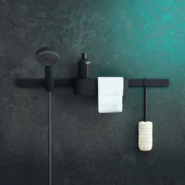 Hansgrohe WallStoris für Handbrause, mattschwarz