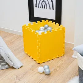 LittleTom Spielmatte Gelb Kunststoff, 30x30 cm Teppiche - Böden, Teppiche, Teppich Kinderzimmer