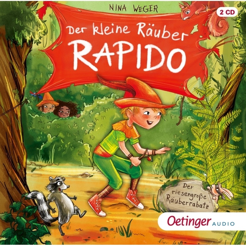 Der Kleine Räuber Rapido - 1 - Der Riesengrosse Räuberrabatz - Nina Rosa Weger (Hörbuch)